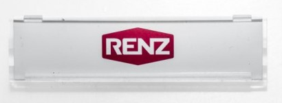 RENZ Namensschild                           abdeckung für Tastenmodule ab 2006 97-9-82253
