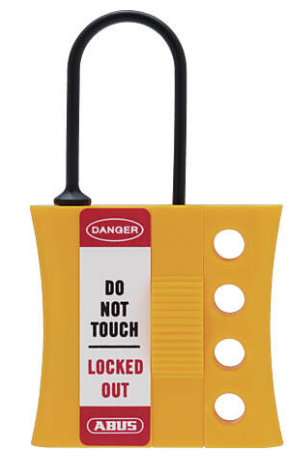 ABUS Hauptschalter-Verriegelung H773 gelb